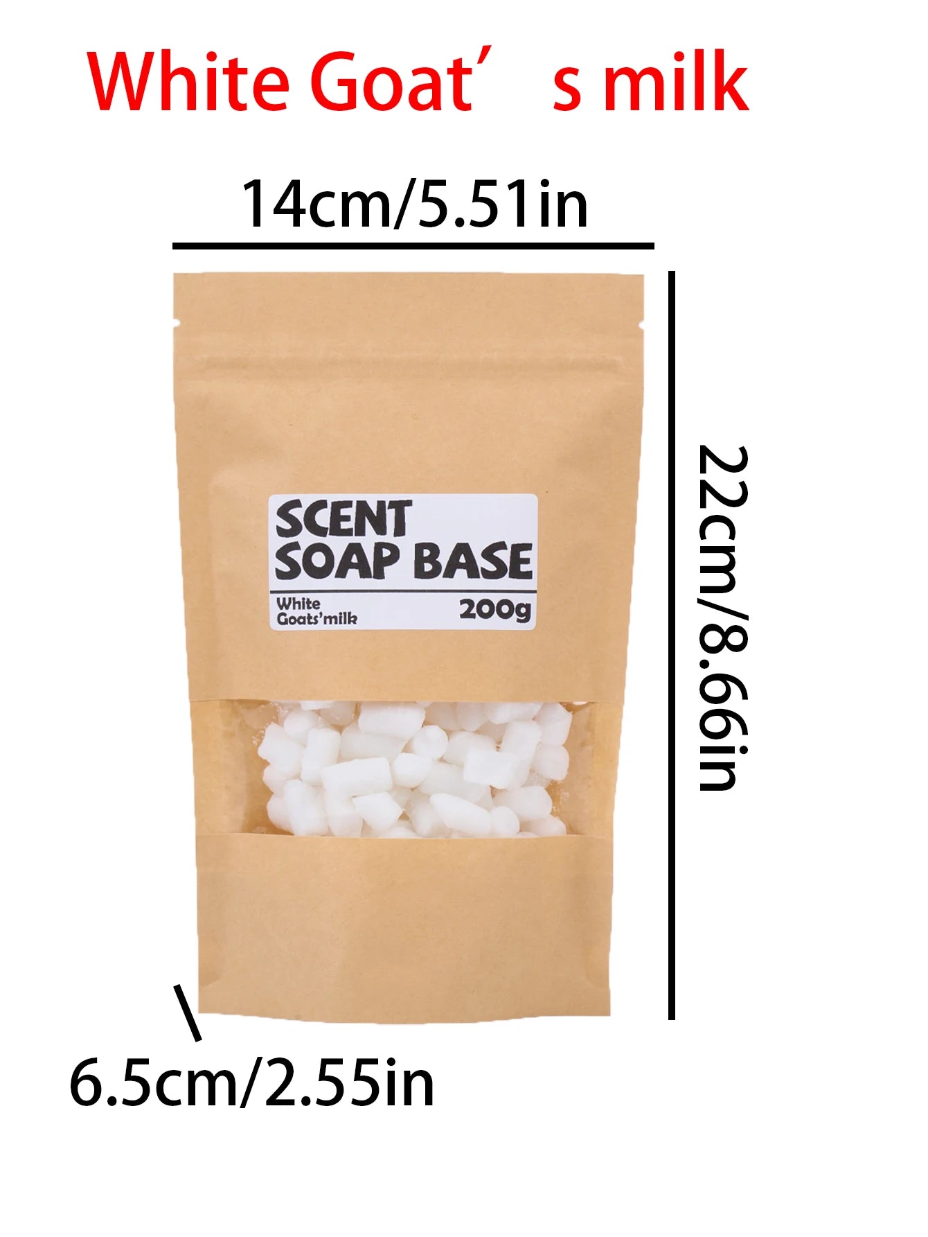 200g Color Soap Base DIY Aromatherapy Glycerin Soaps Rose Lavender Goat Milk Soap Making Supplies for Mild Bath Foaming Butter
