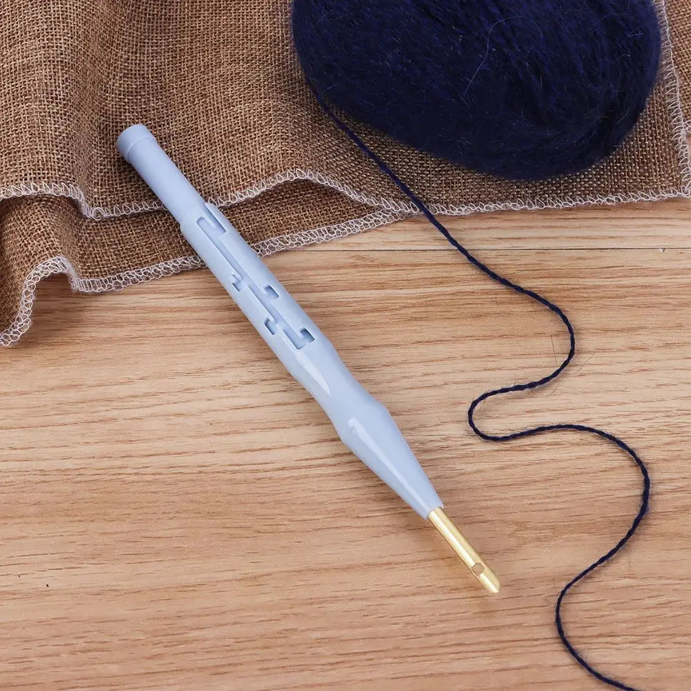 Punch Needle Tool Set, Adjustable Embroidery Pen for Handmade Yarn Crafts
