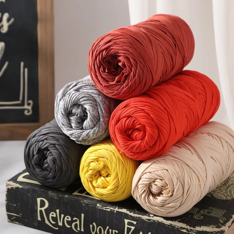 Yarn, Fabric Strip for Handmade Bags, Slippers, Hats & Storage Baskets