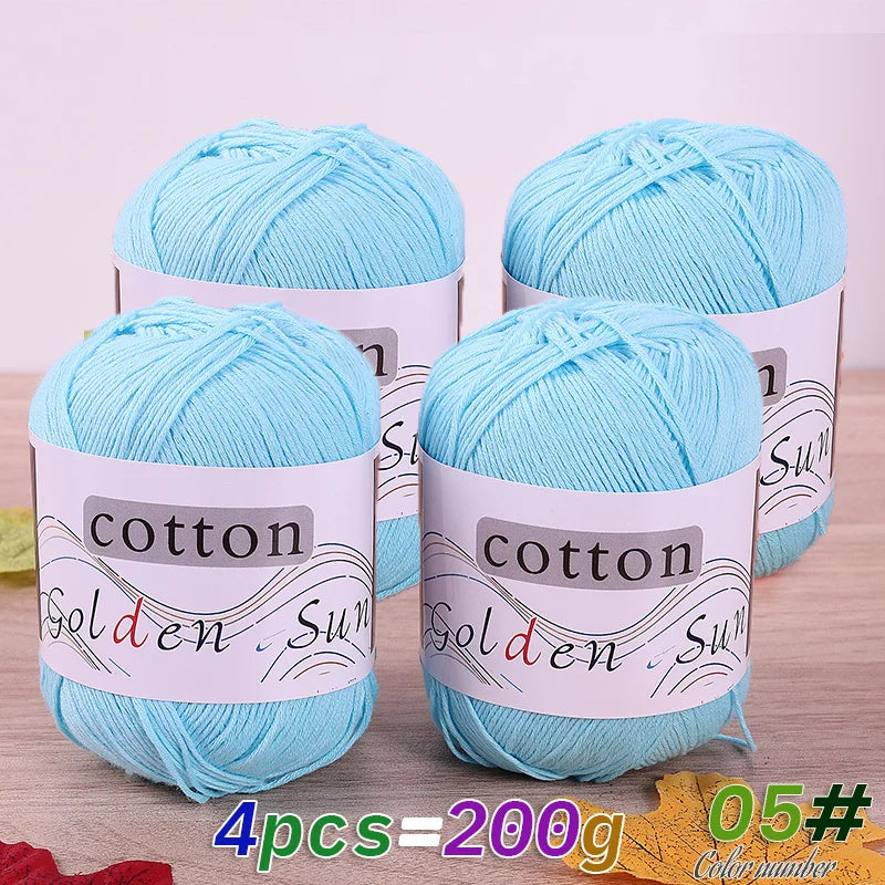 Yarn, Medium-Fine for Crochet Sweaters, Vests, Hats & Small Blankets