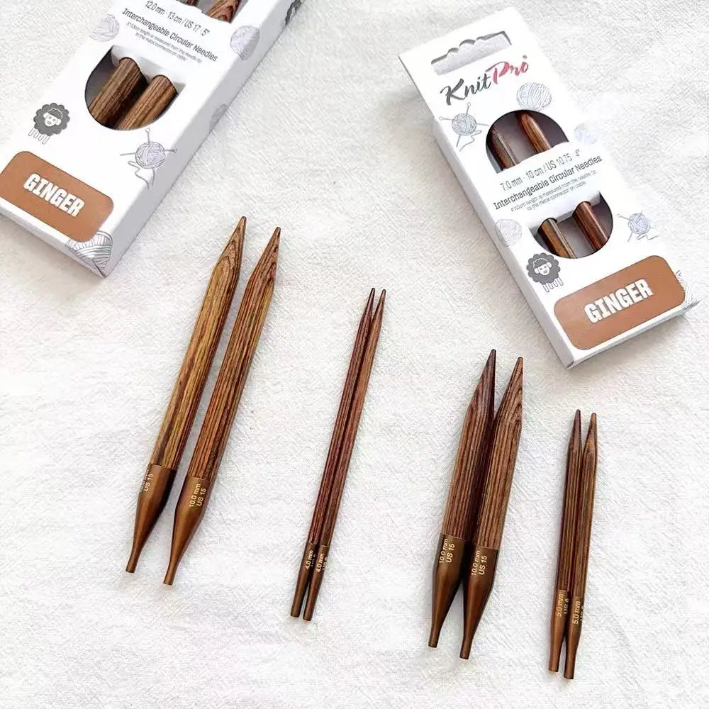 Knitting Needle Tips, KnitPro Ginger for Interchangeable Circular Knitting