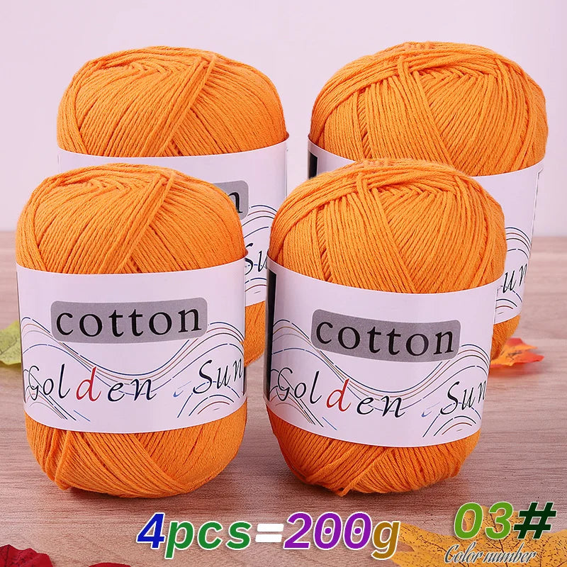 Yarn, Medium-Fine for Crochet Sweaters, Vests, Hats & Small Blankets