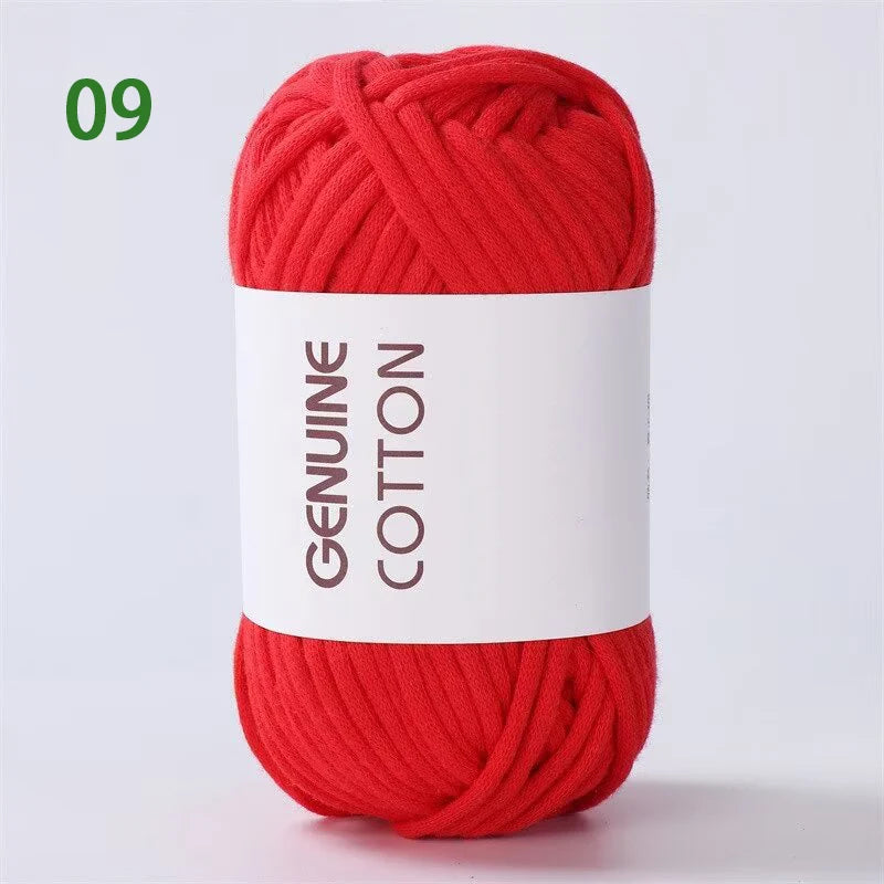 Yarn, Hollow Cord for Crochet Shoes, Scarves, Bags, Hats & Blanket Crafts