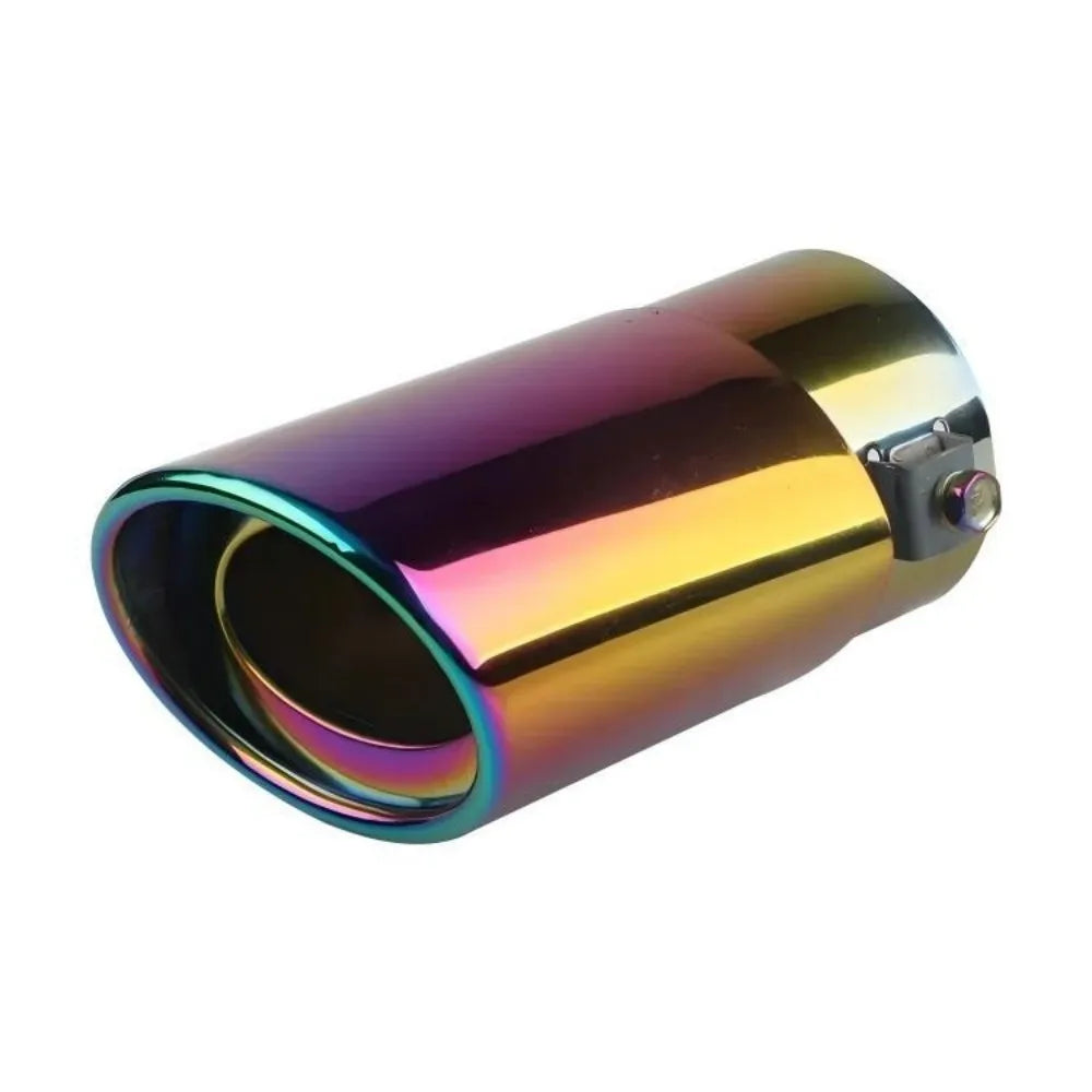 2.5" Stainless Steel Exhaust Muffler Tip | Universal Fit, 6 Finishes