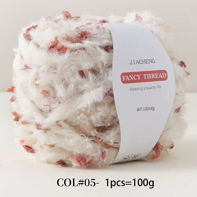 Yarn, Wide Faux Fur Texture for Knitting Coats, Scarves & Accessories