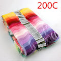 Embroidery Thread, Assorted Colors for Cross-Stitch & Needlework Projects