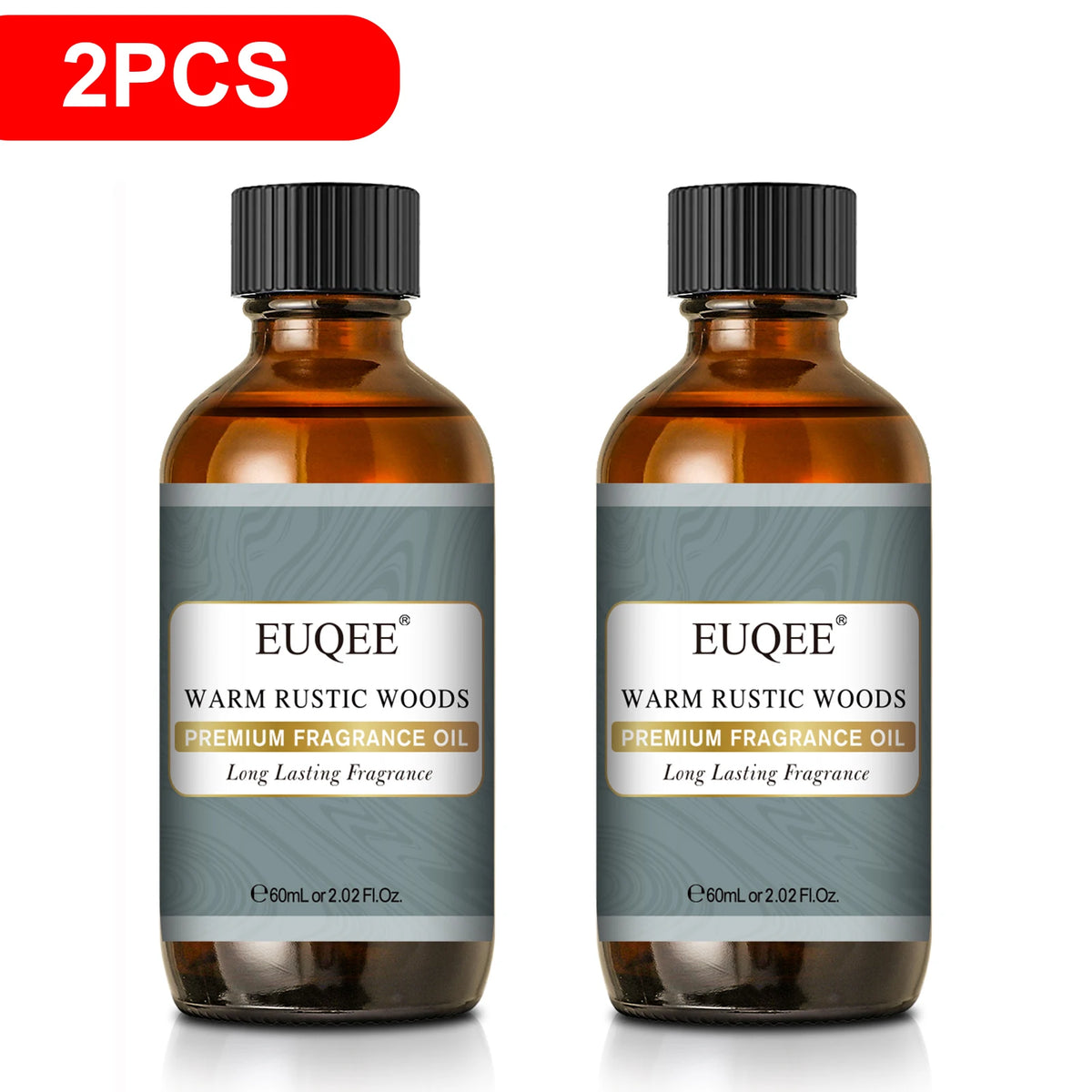 EUQEE Premium Fragrance Oil 60ml Glass Dropper Candle Soap DIY 13 Scents