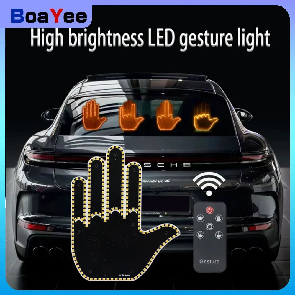 Car Finger Light With Remote Premium Quality Replacement Accessory