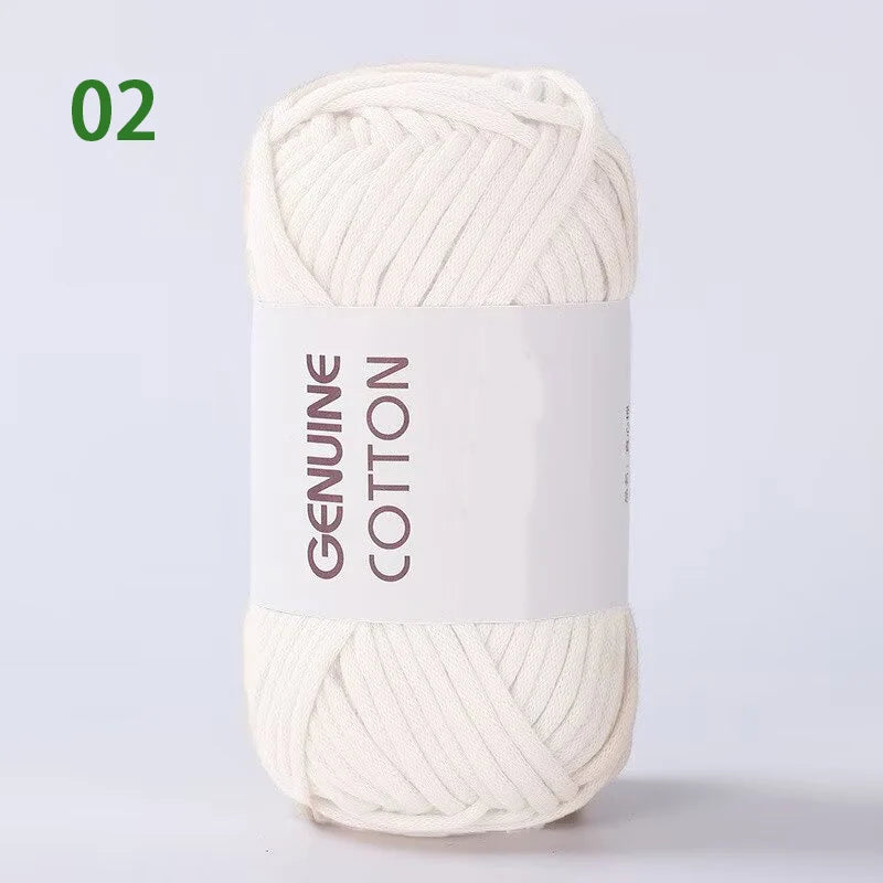 Yarn, Hollow Cord for Crochet Shoes, Scarves, Bags, Hats & Blanket Crafts