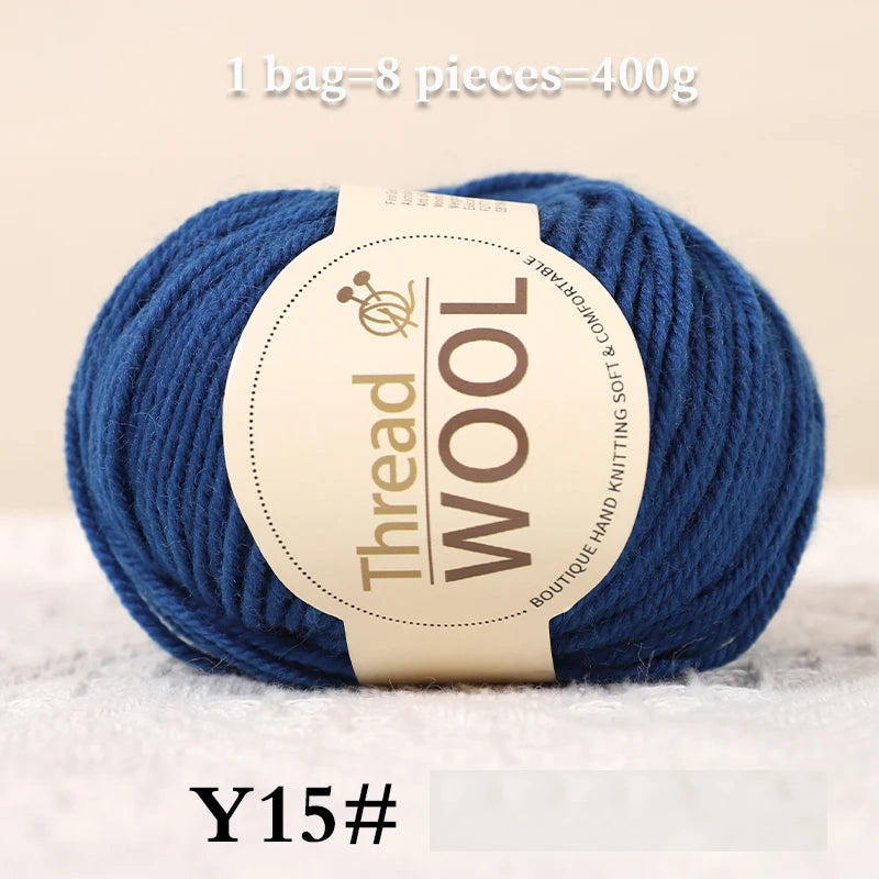 Yarn, Medium-Thick for Sweaters, Scarves, Gloves, Socks, Shawls & Coats