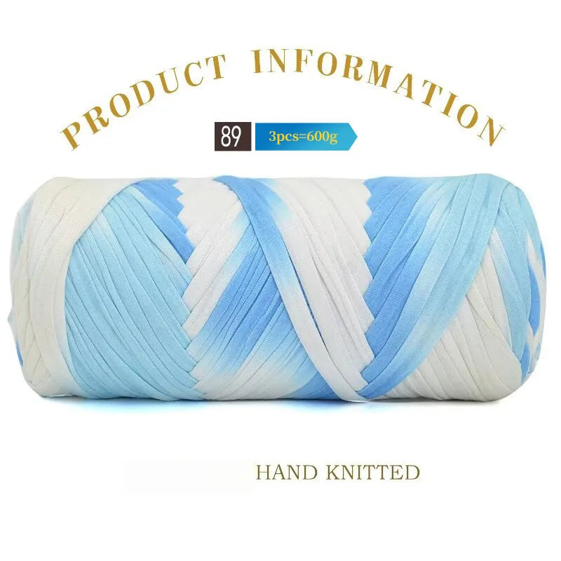 Yarn, Fabric Strip for Crochet Bags, Slippers, Hats, Cushions & Baskets