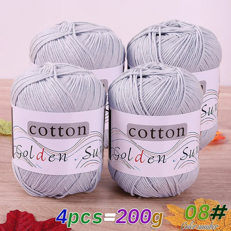 Yarn, Medium-Fine for Crochet Sweaters, Vests, Hats & Small Blankets