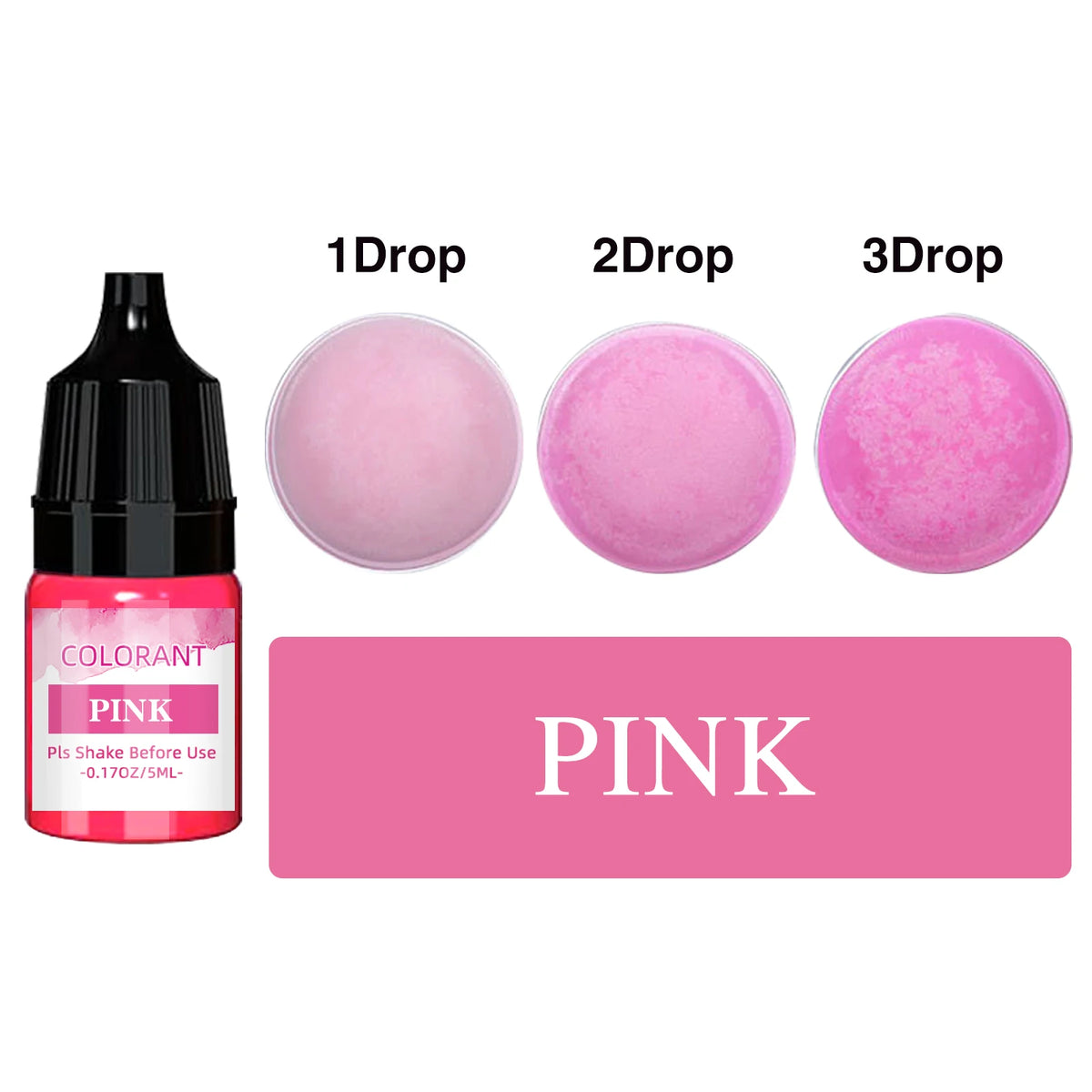 Liquid Candle & Soap Colorant 5ml — 20 Colors for Soy, Beeswax & Paraffin