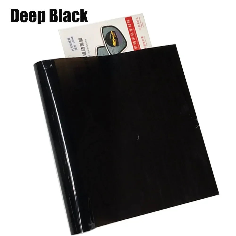 Headlight Tint Film Smoke Black Clear PVC Vinyl Wrap Taillight Fog Light Cover