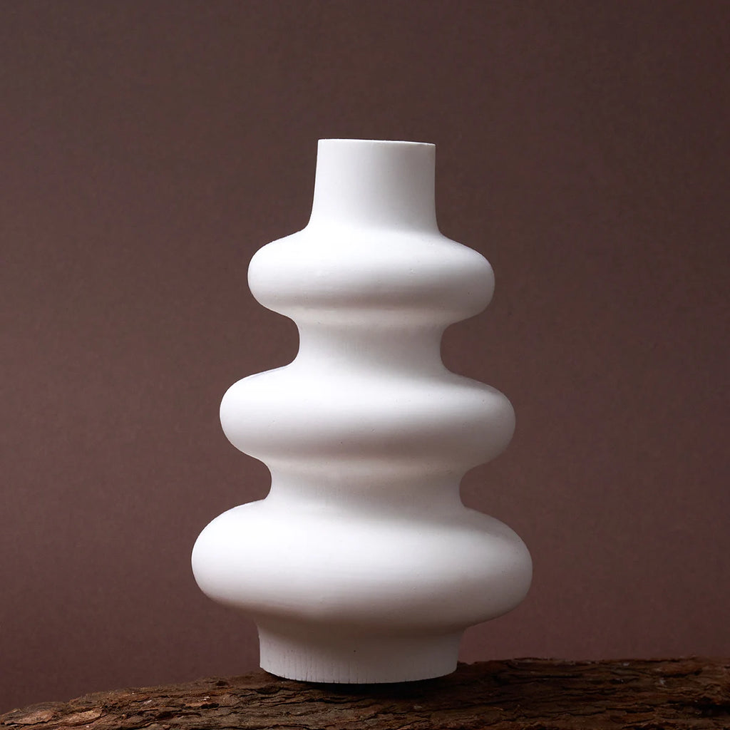 Irregular Vase Silicone Mold DIY Nordic Circle Straight Flower Arrangement Craft Making Plaster Resin Casting Molds Home Decor