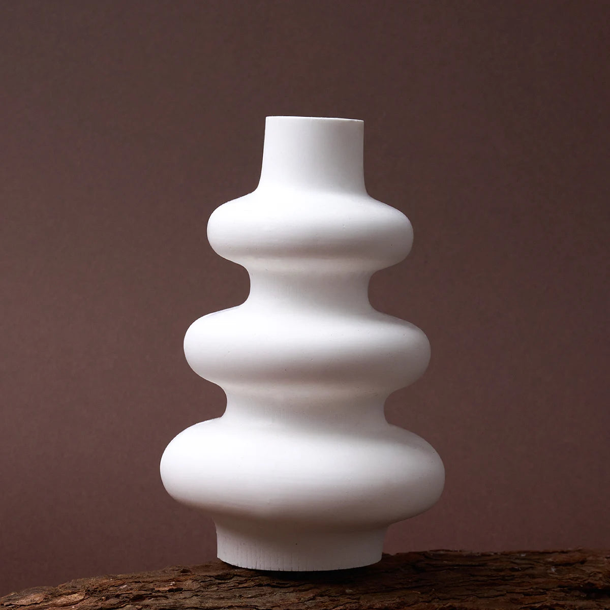 Irregular Vase Silicone Mold DIY Nordic Circle Straight Flower Arrangement Craft Making Plaster Resin Casting Molds Home Decor