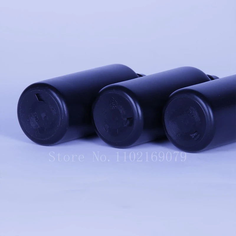 Glue Applicator Bottles Empty Black PE Plastic Squeeze Containers 50 Pack