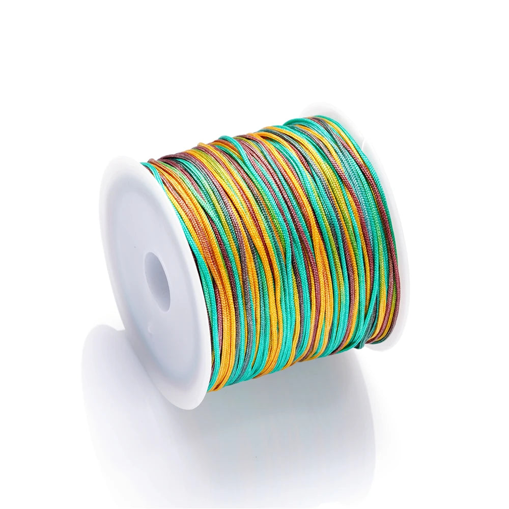 Nylon Beading Cord Chinese Knot Tassel Thread Roll DIY Jewelry Making