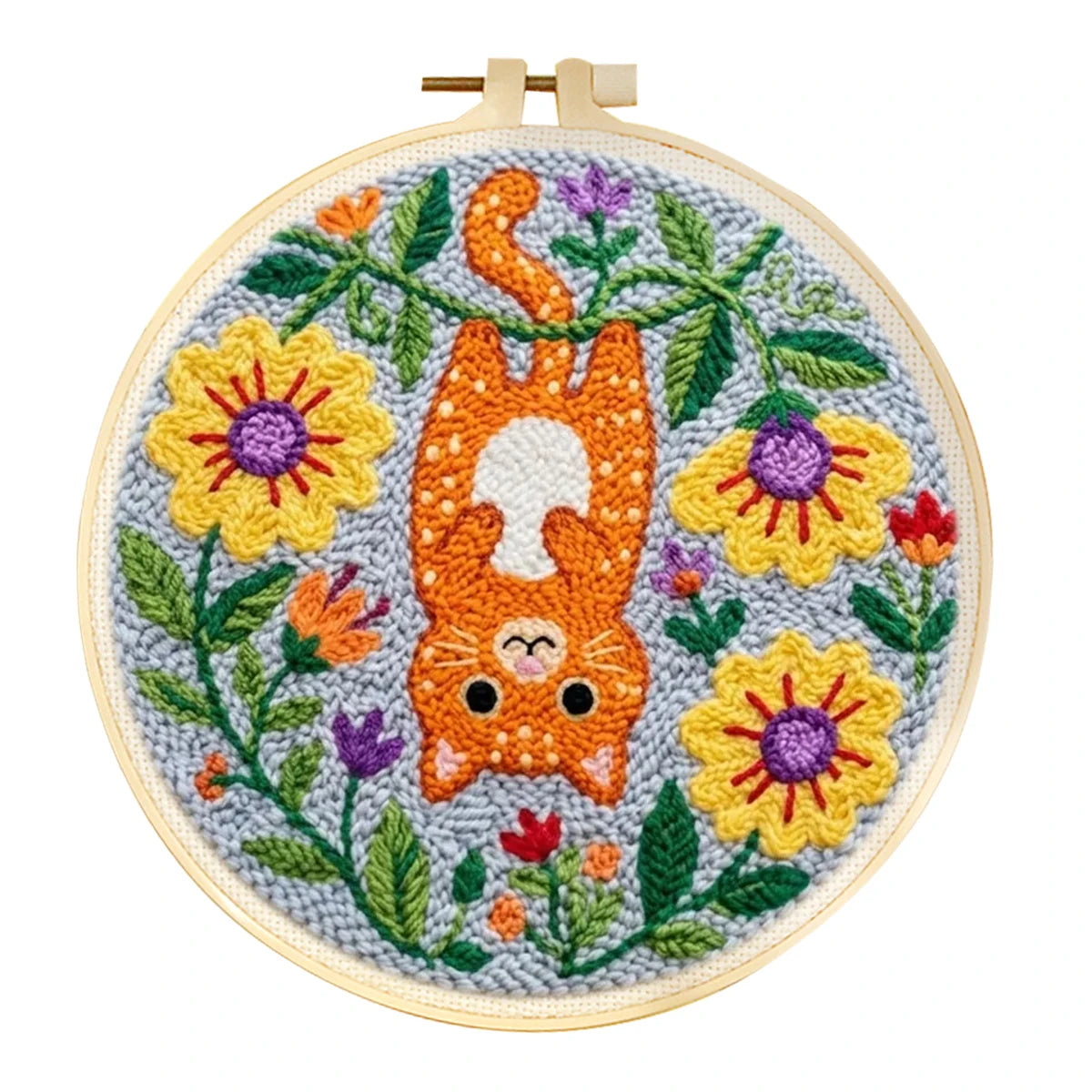 Punch Needle Kit, Scenery Designs for Beginner Embroidery & Handmade Gifts