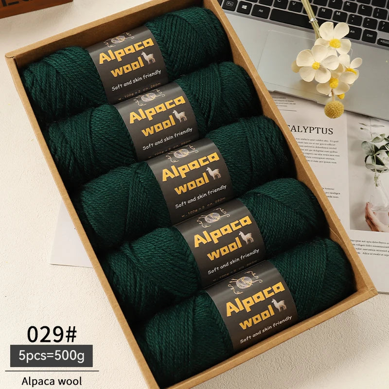 Yarn, Chunky for Knitting Sweaters, Coats, Hats, Gloves & Leg Warmers