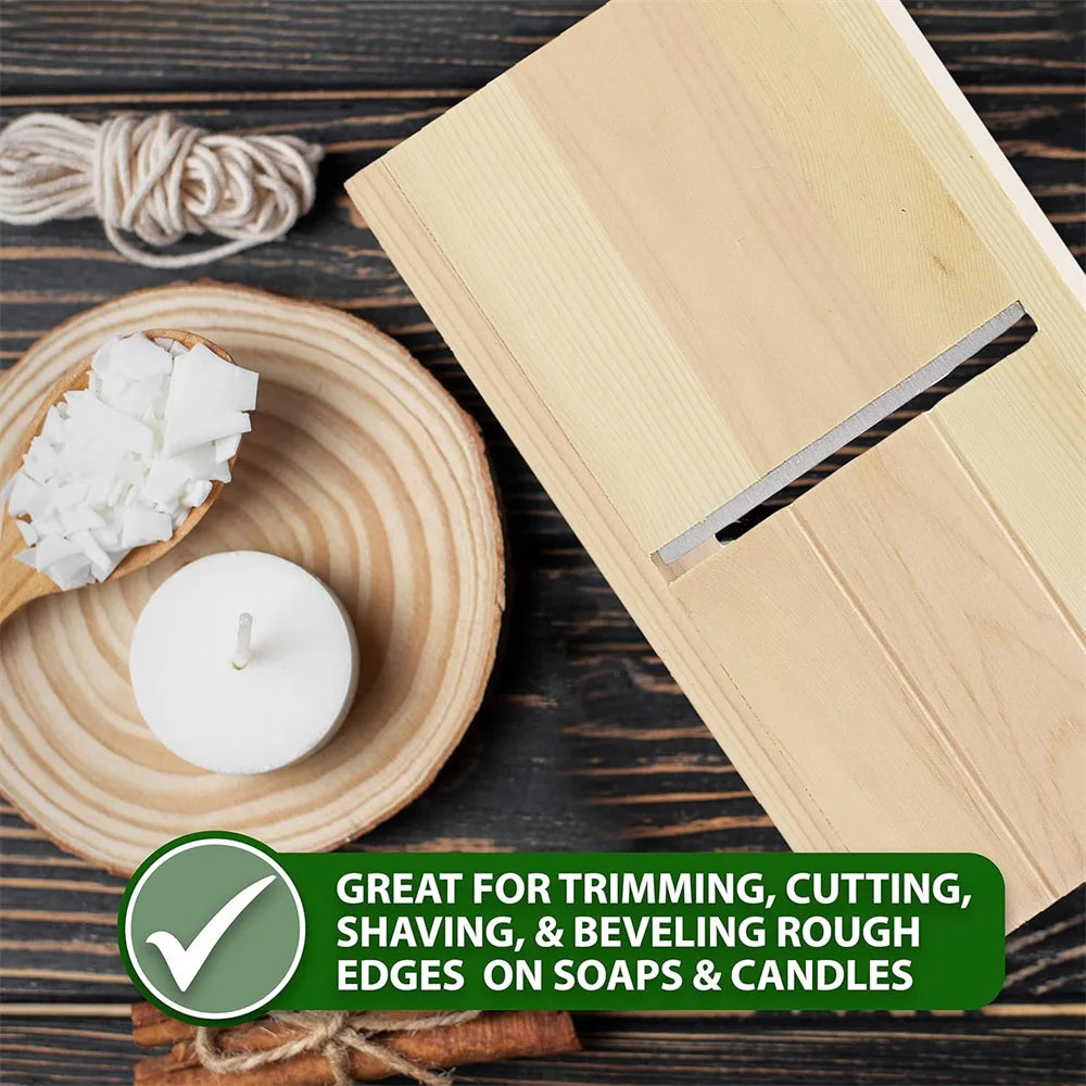 Wooden Soap Planer Adjustable Wooden Soaps Beveler For Creative Soap Candles Trimmer Beveler Soap Shaver Tool Soap Candle Cutter