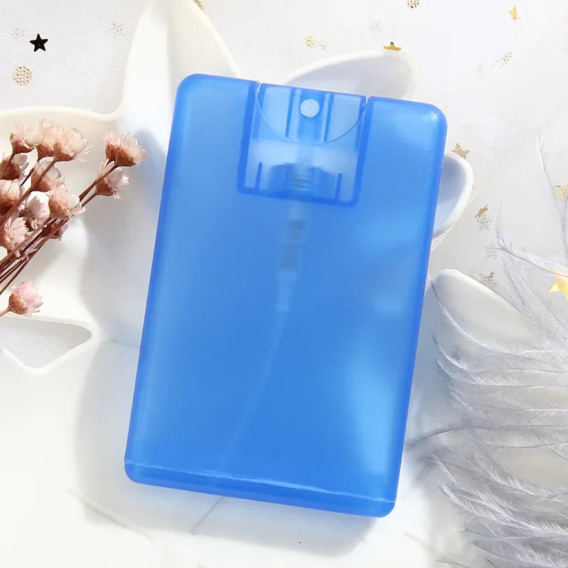 Perfume Spray Bottle Empty Refillable Flat Card Travel Atomizer
