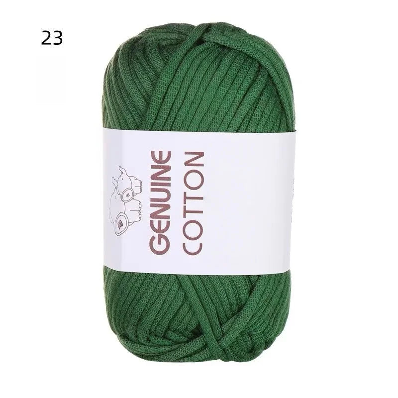 Yarn, Hollow Cord for Crochet Shoes, Scarves, Bags, Hats & Blanket Crafts