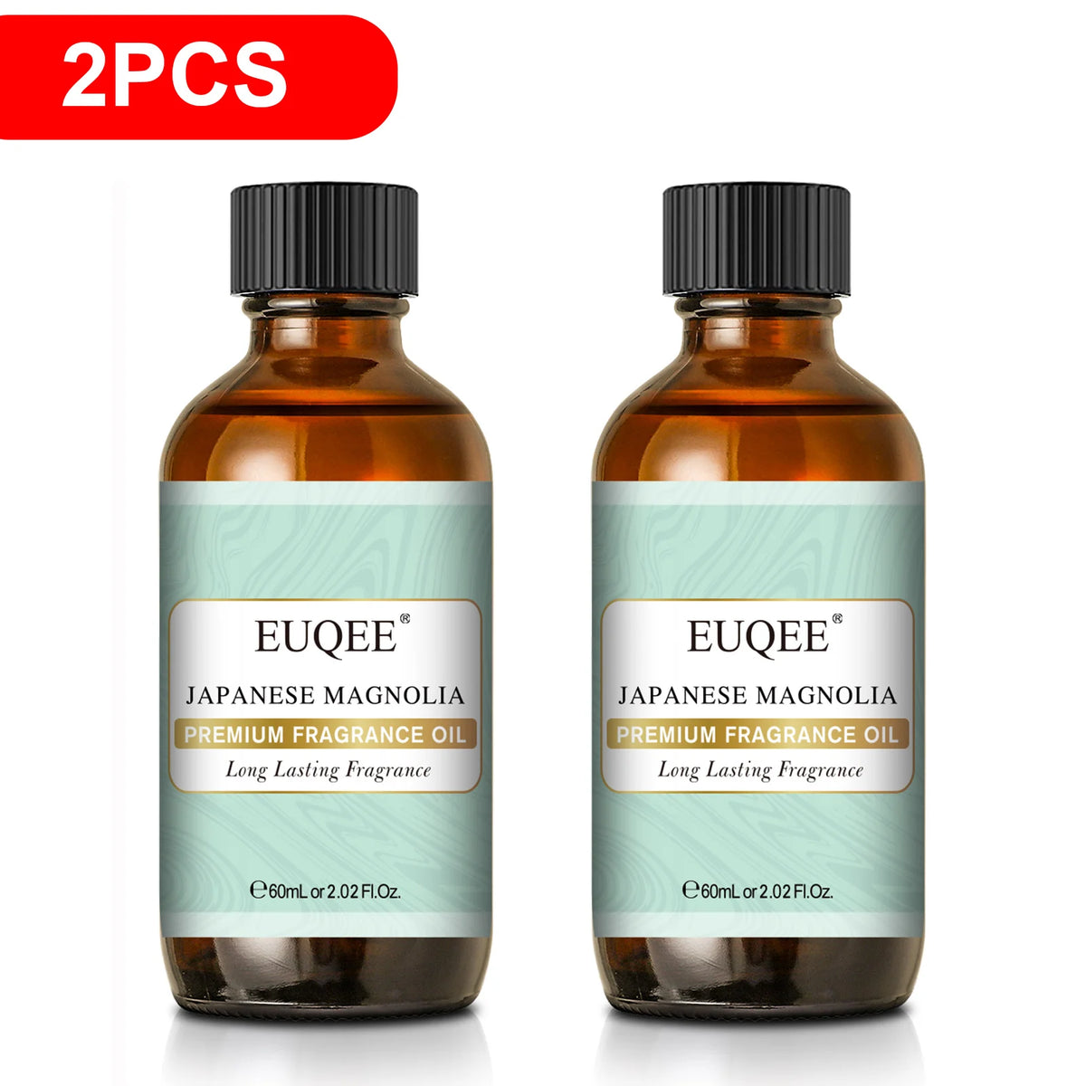 EUQEE Premium Fragrance Oil 60ml Glass Dropper Candle Soap Diffuser 13 Scents