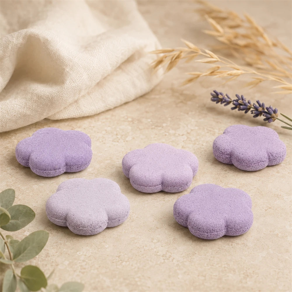 4 Shapes Bath Bomb Mold 3D Heart Flower Round Disc Sphere Shampoo Press Bar Mold DIY Round Ball Shampoo Soap Mold Soap Making