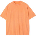 T-Shirt Unisex Washed Oversized Heavyweight Solid Color Vintage Loose Tee