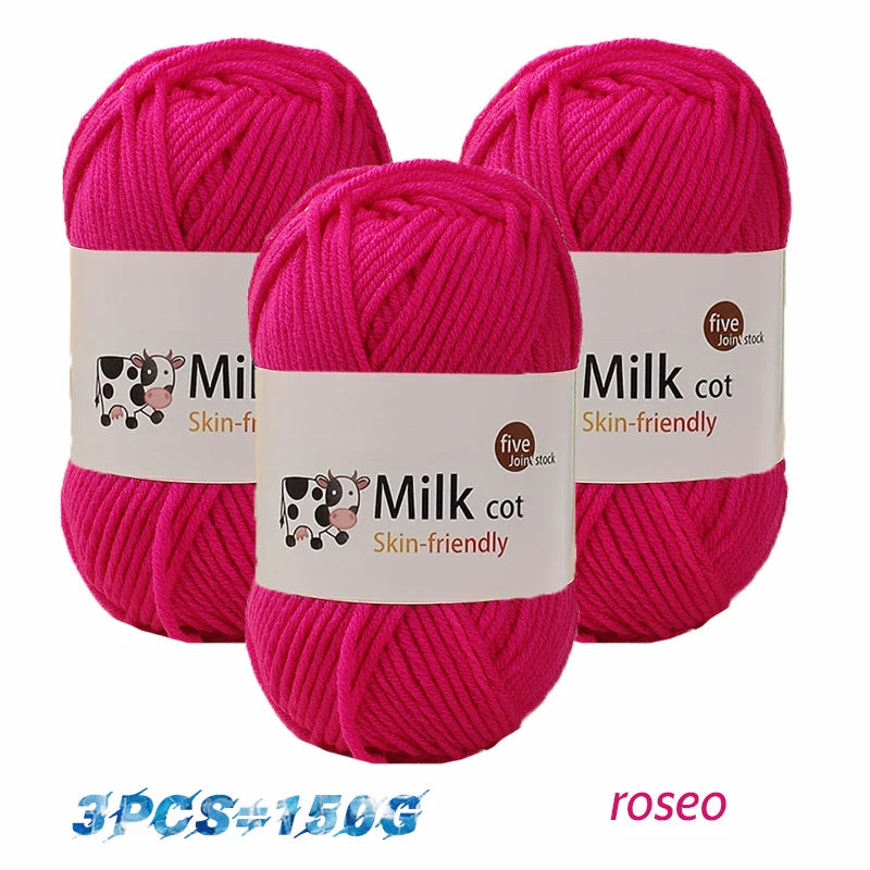 Yarn, Medium-Coarse for Crochet Sweaters, Scarves, Hats & Handmade Gifts