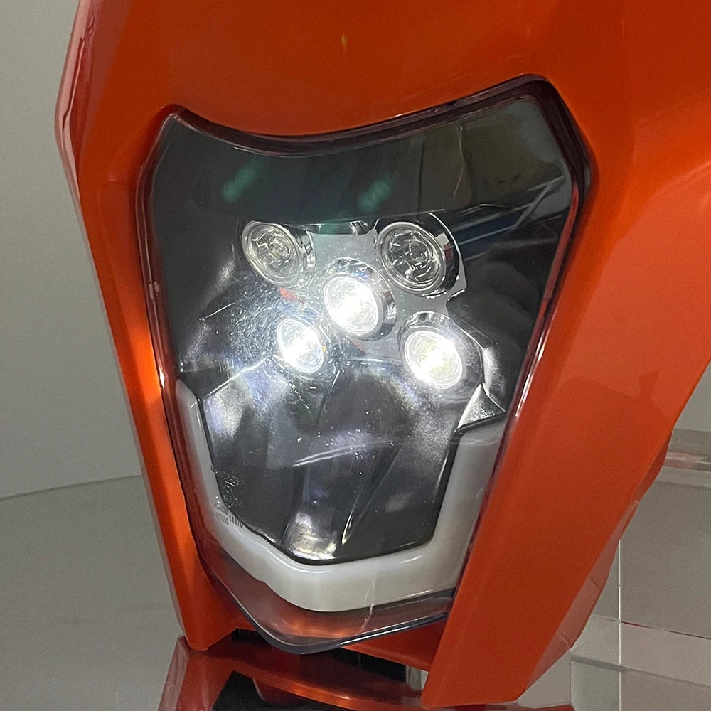 Motorcycle Headlight LED Enduro for Premium Quality Replacement Accessory