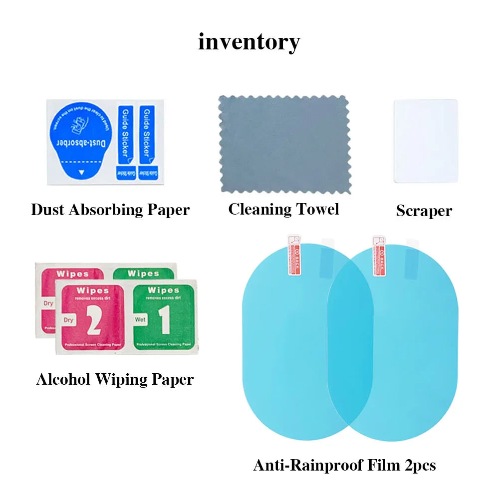 Car Rainproof Film 2 Auto Premium Quality Replacement Accessory