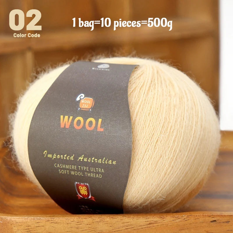 Yarn, Fine for Hand Knitting Sweaters, Scarves, Gloves & Winter Accessories