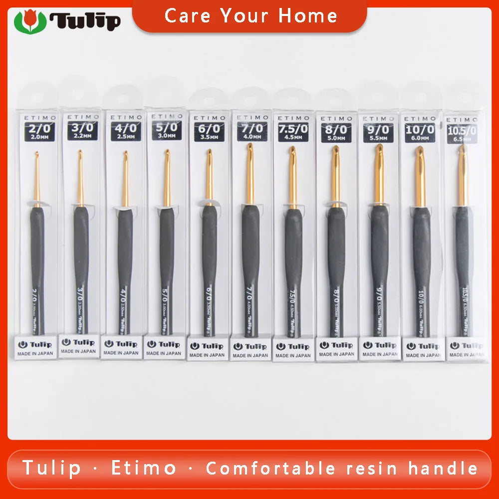 Crochet Hook, Tulip Etimo for Handmade Yarn Crafts & Needlework Projects