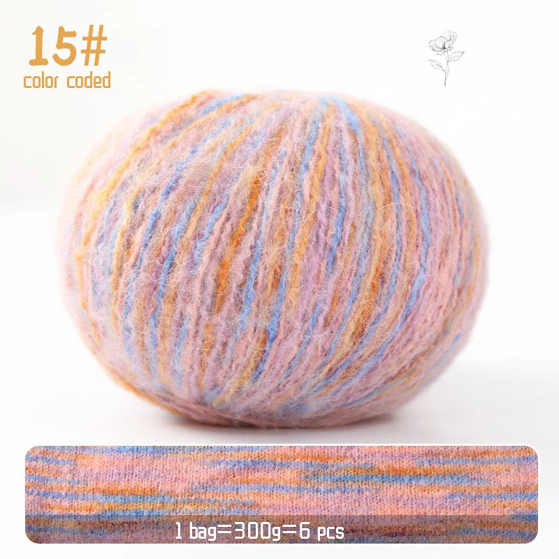 Yarn, Gradient for Hand Knitting Sweaters, Scarves, Blankets & Shawls