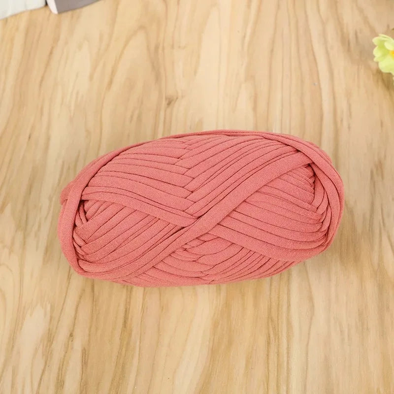 Yarn, Flat T-Shirt Style for Crochet Rugs, Bags, Slippers & Handmade Crafts