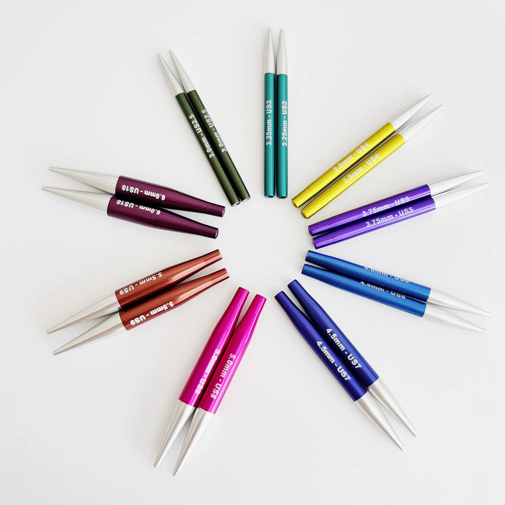 Knitting Needle Tips, KnitPro Zing for Sleeve, Collar & Circular Knitting
