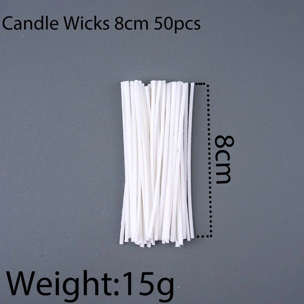 50pcs 5-20cm Candle Wicks Waxed Cotton Set Smokeless Wax Core DIY Soy Wax Core Wax Wick For Candles Making Supplies