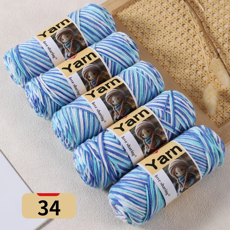 Yarn, Rainbow Gradient for Sweaters, Scarves, Hats & Handmade Blankets