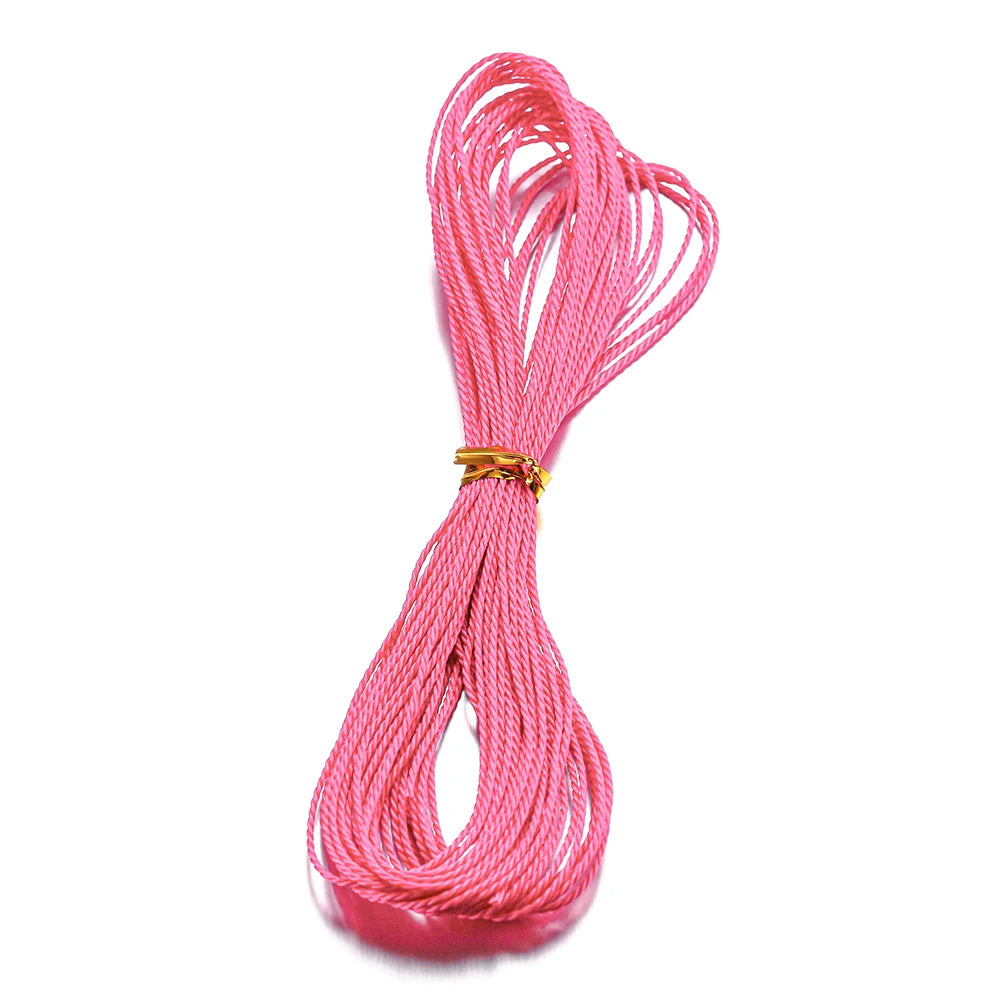 Beading Cord Waxed Cotton String Rope Bracelet Necklace DIY Jewelry Making