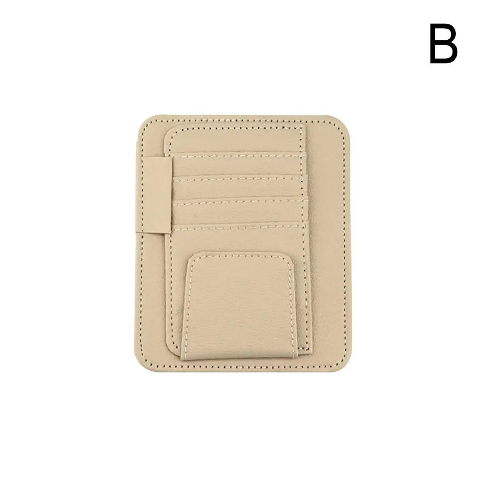 Car Sun Visor Organizer Multi-Pocket Car Sun Shade UV Protector