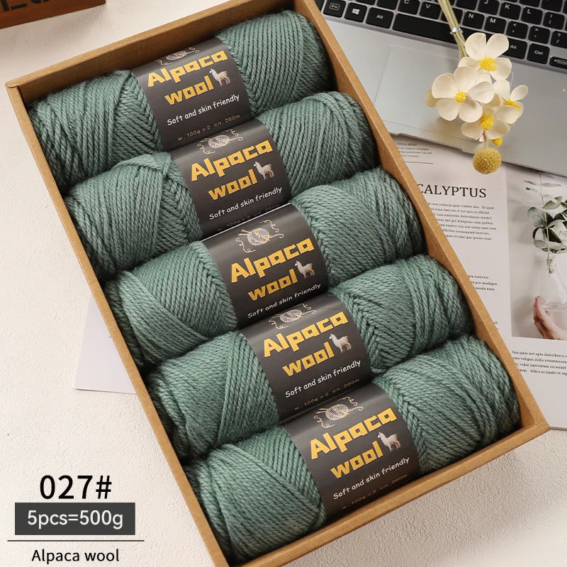 Yarn, Chunky for Knitting Sweaters, Coats, Hats, Gloves & Leg Warmers