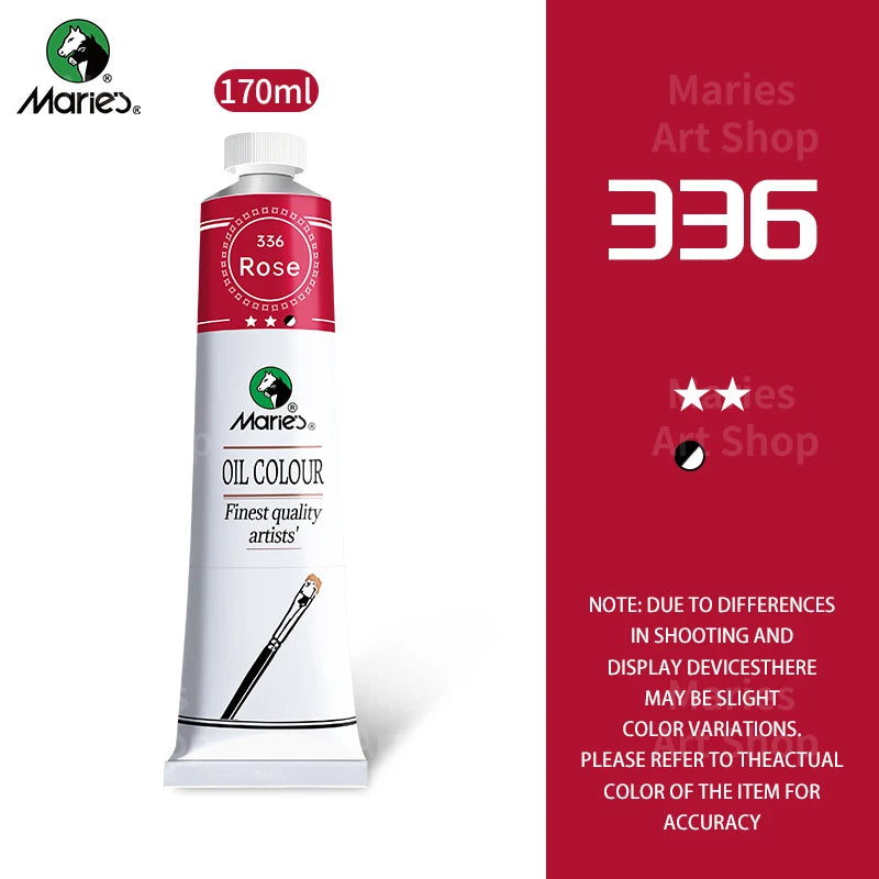Oil Paint Large Tube, Marie's 170ml — 16 Colors, Artist Grade
