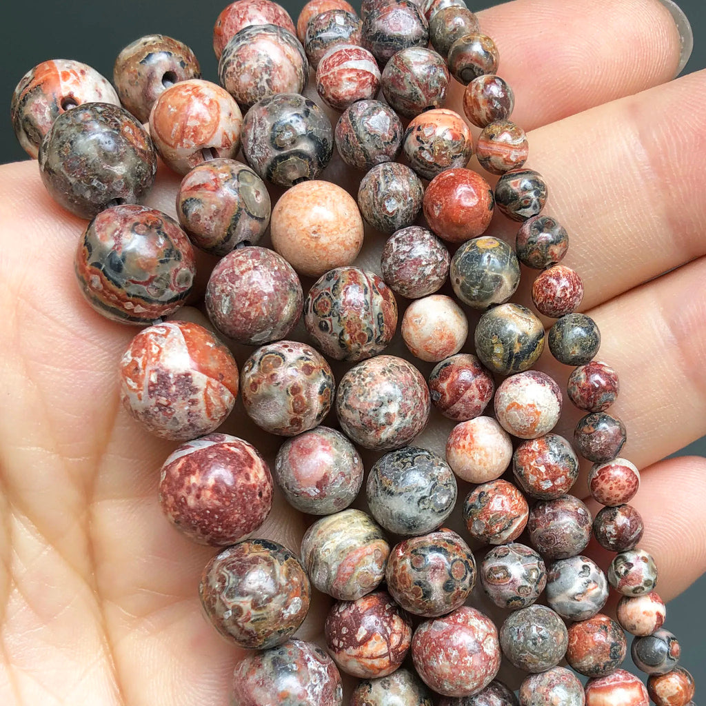 Stone Beads Colorful Sea Sediment Jasper-Style for DIY Jewelry Making