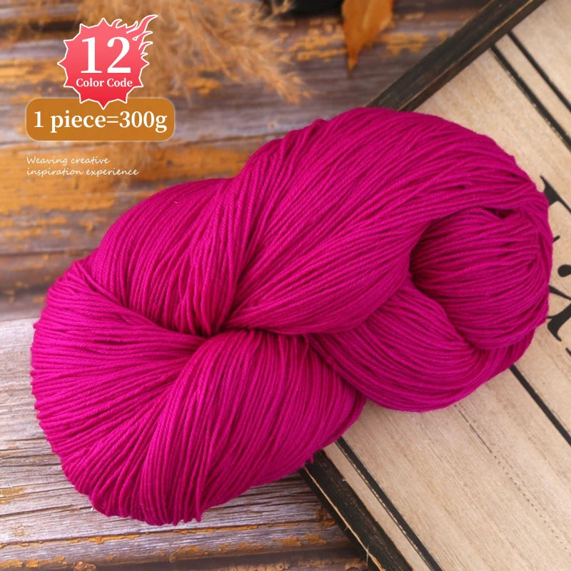 Yarn for Knitting Sweaters, Scarves, Gloves, Hats & Handmade Accessories