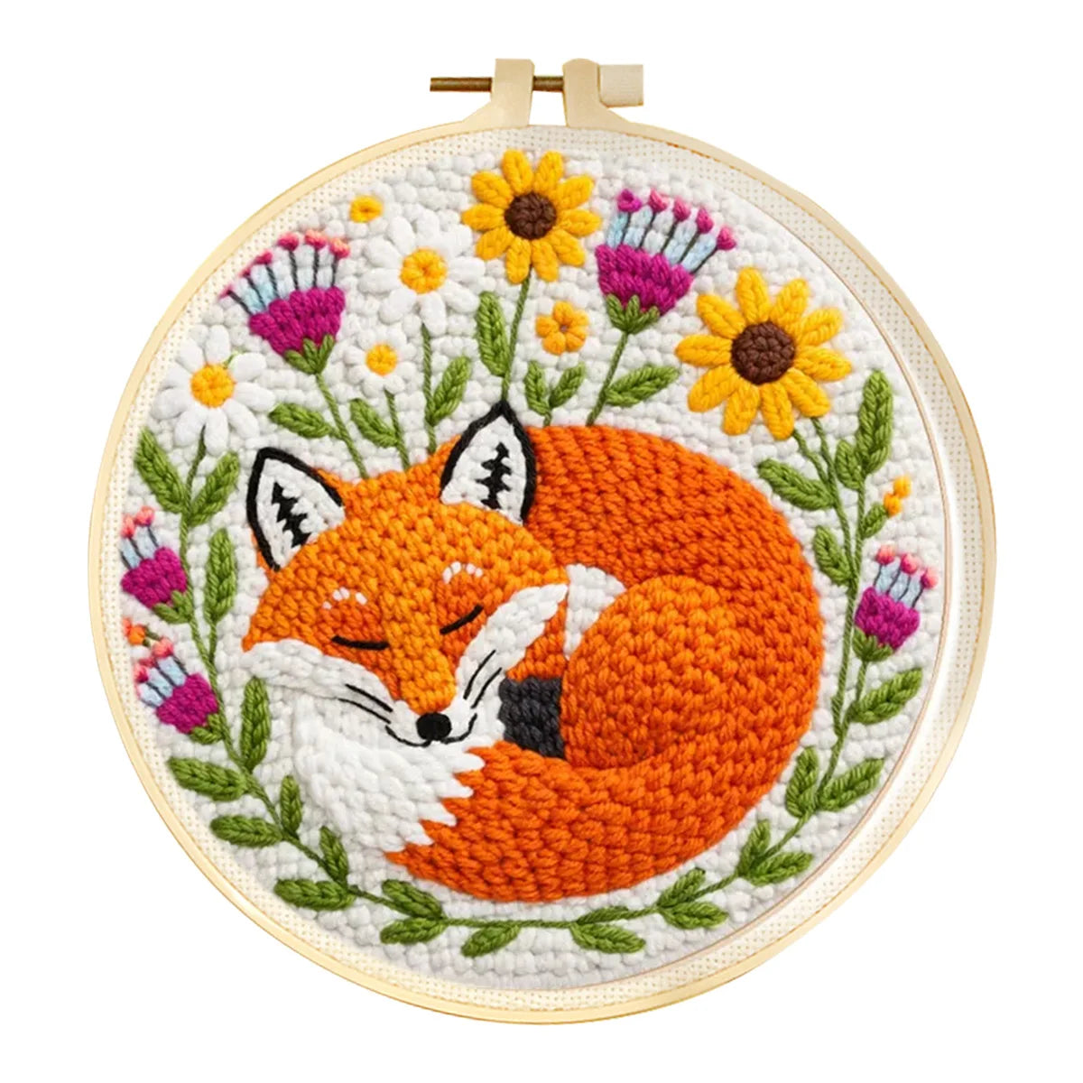 Punch Needle Kit, Scenery Designs for Beginner Embroidery & Handmade Gifts