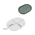 Carved Flower Oval Tray Silicone Mold DIY Concrete Cement Storage Dish Mould Jewelry Display Plate Plaster Resin Casting Molds