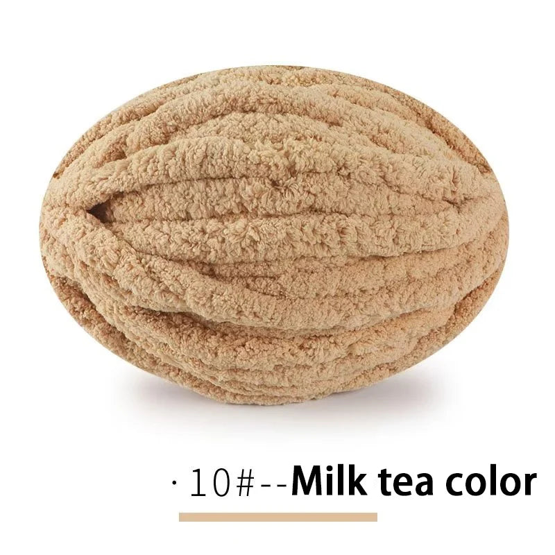 Yarn, Extra-Thick Chenille for Blankets, Cushions, Pet Beds & Cozy Crafts