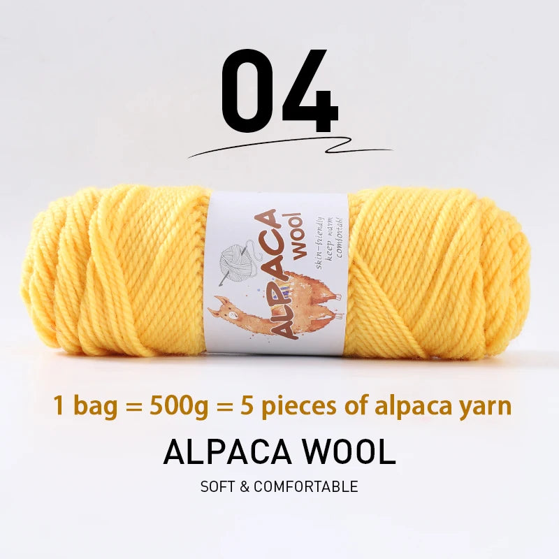 Yarn, Thick for Hand Knitting Coats, Sweaters, Gloves & Cozy Accessories